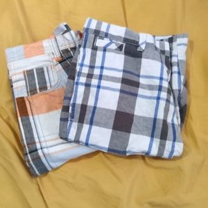 🧡🤍💙 NWOT Mens Wckd Shorts (1) Point Zero Shorts (1) Duo Comfy Casual Fun